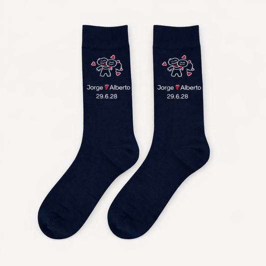 Calcetines Boda: Novio y Novio